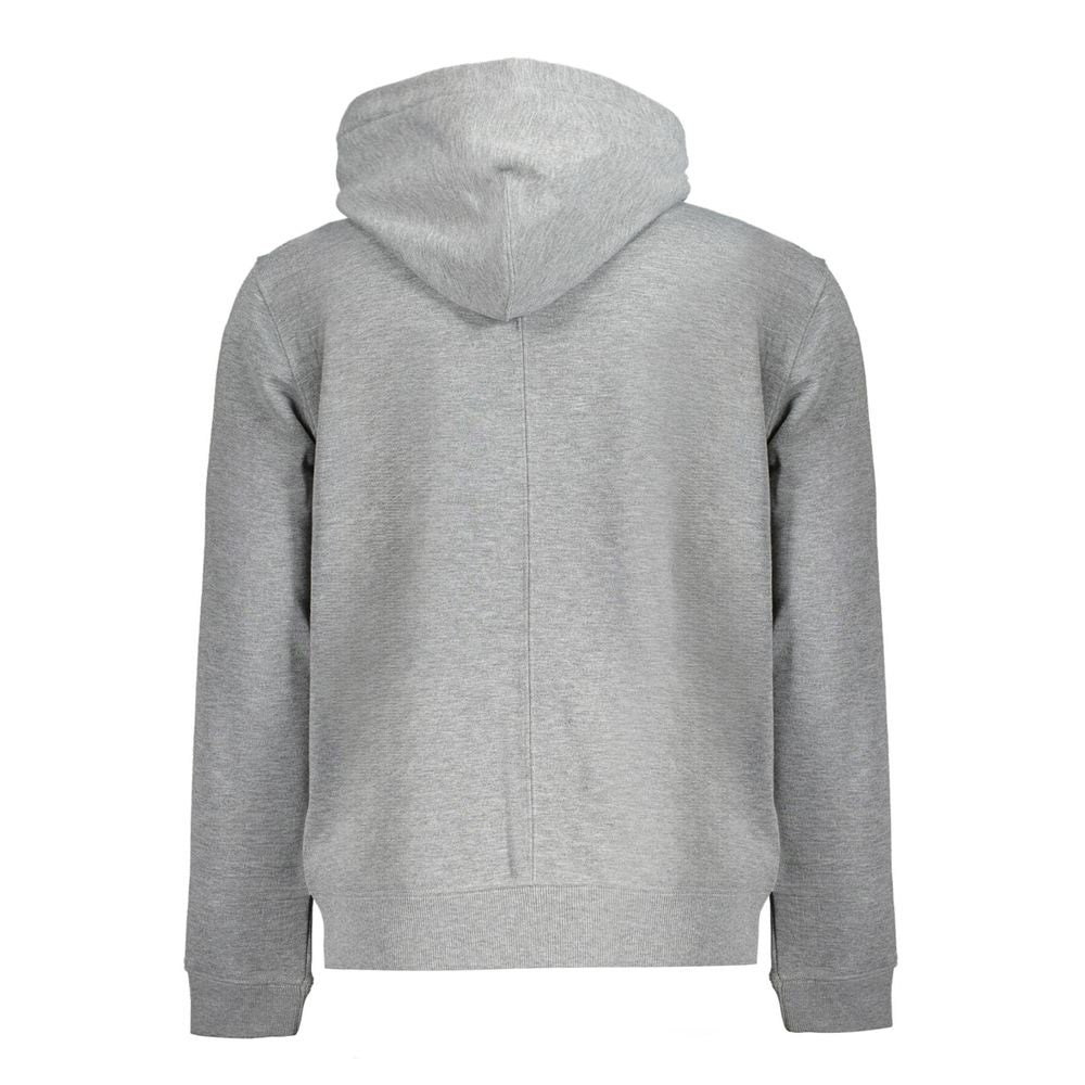 Grauer Polyesterpullover
