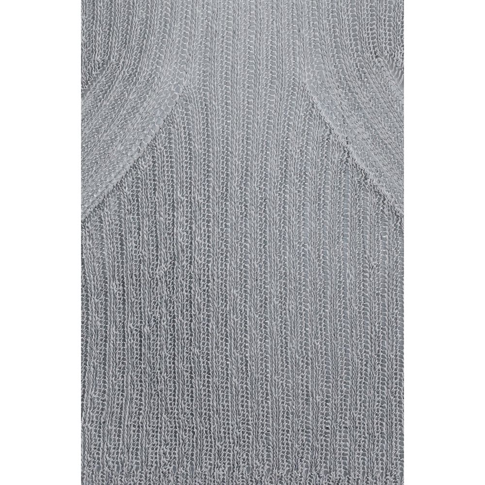 Metallic-Strickoberteil