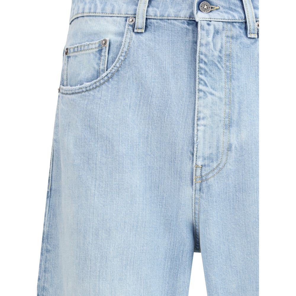Morgan-Jeans mit weitem Bein