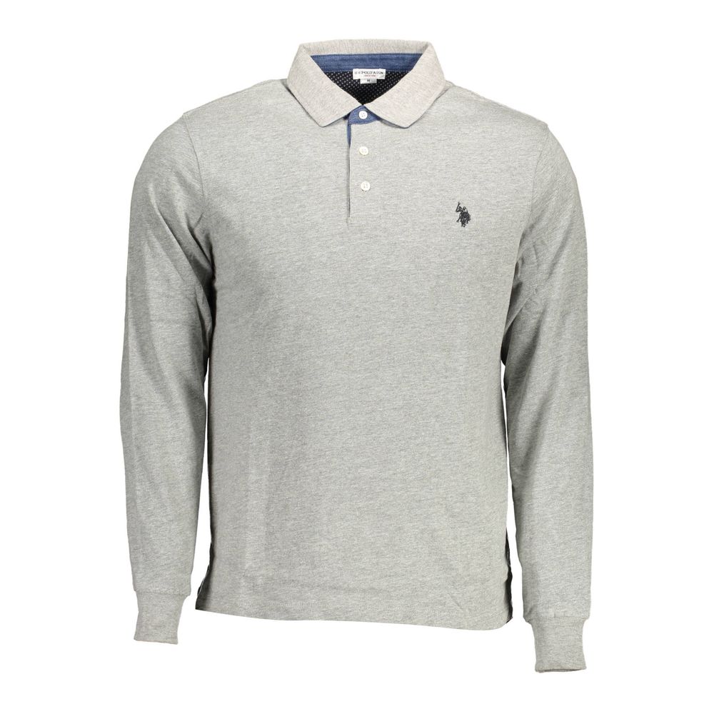 Braunes Poloshirt aus Baumwolle für Herren