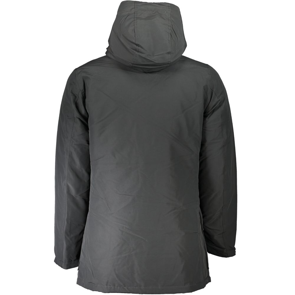 Braune Herrenjacke aus Baumwolle