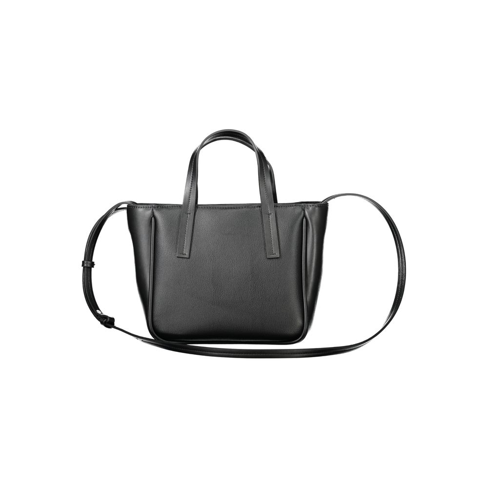 Schwarze Polyethylen Damenhandtasche