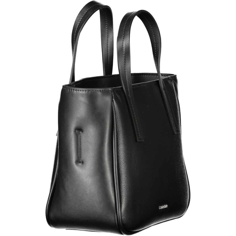 Schwarze Polyethylen Damenhandtasche