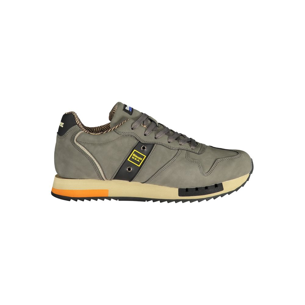 Grauer Polyethylen-Herren-Sneaker