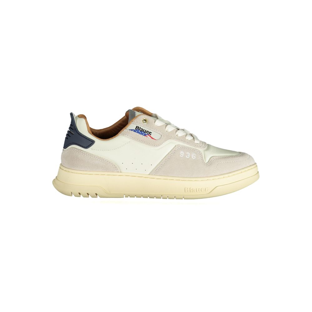 Weißer Polyethylen-Herren-Sneaker