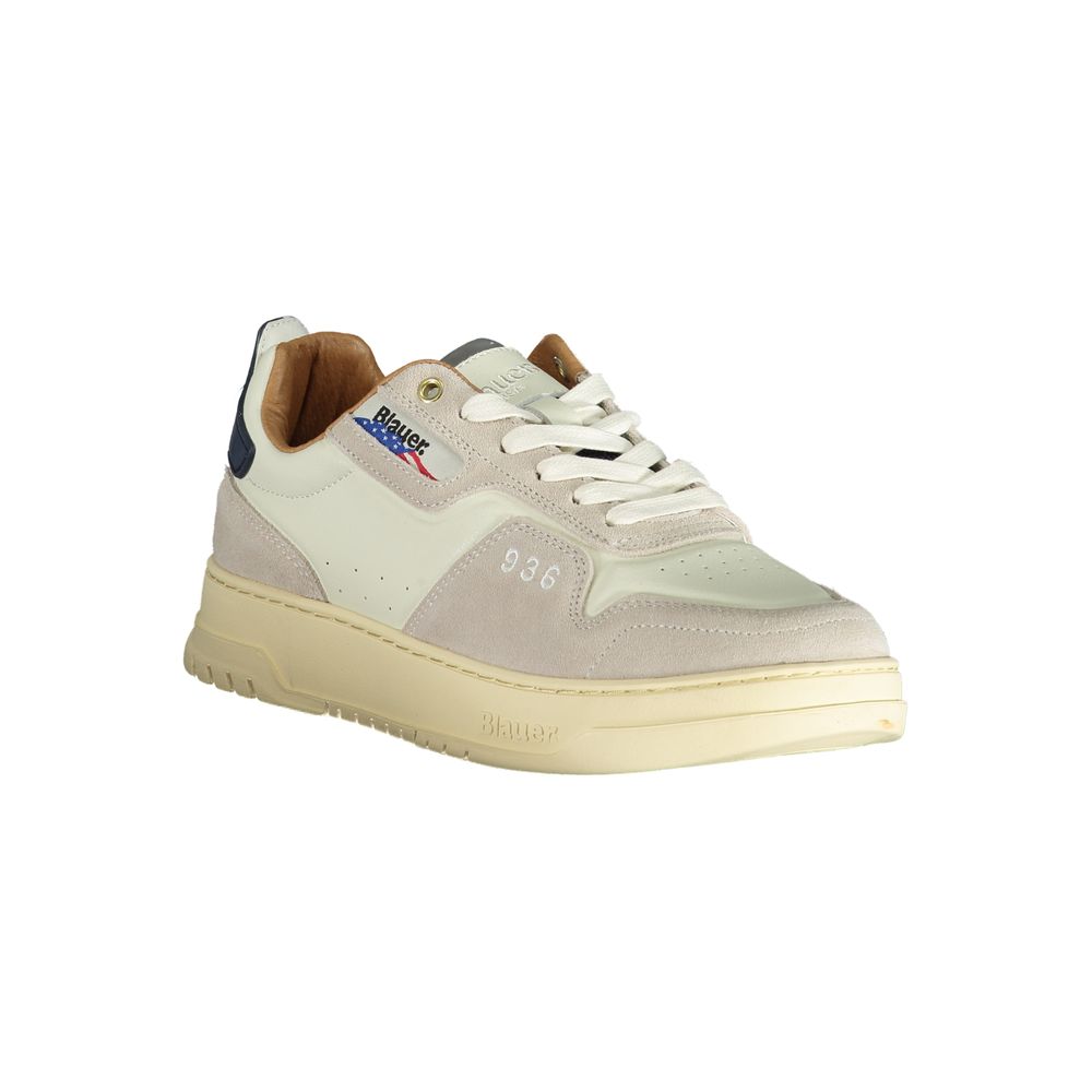 Weißer Polyethylen-Herren-Sneaker