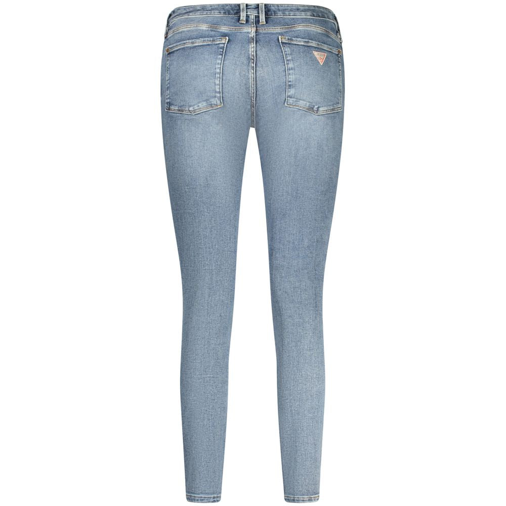 Blaue Baumwolljeans für Damen