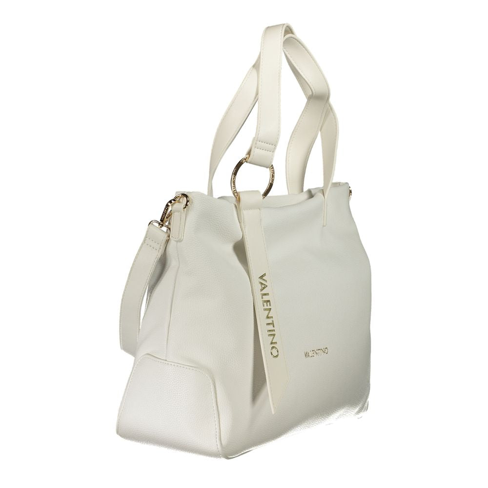 Weiße Handtasche aus Polyethylen