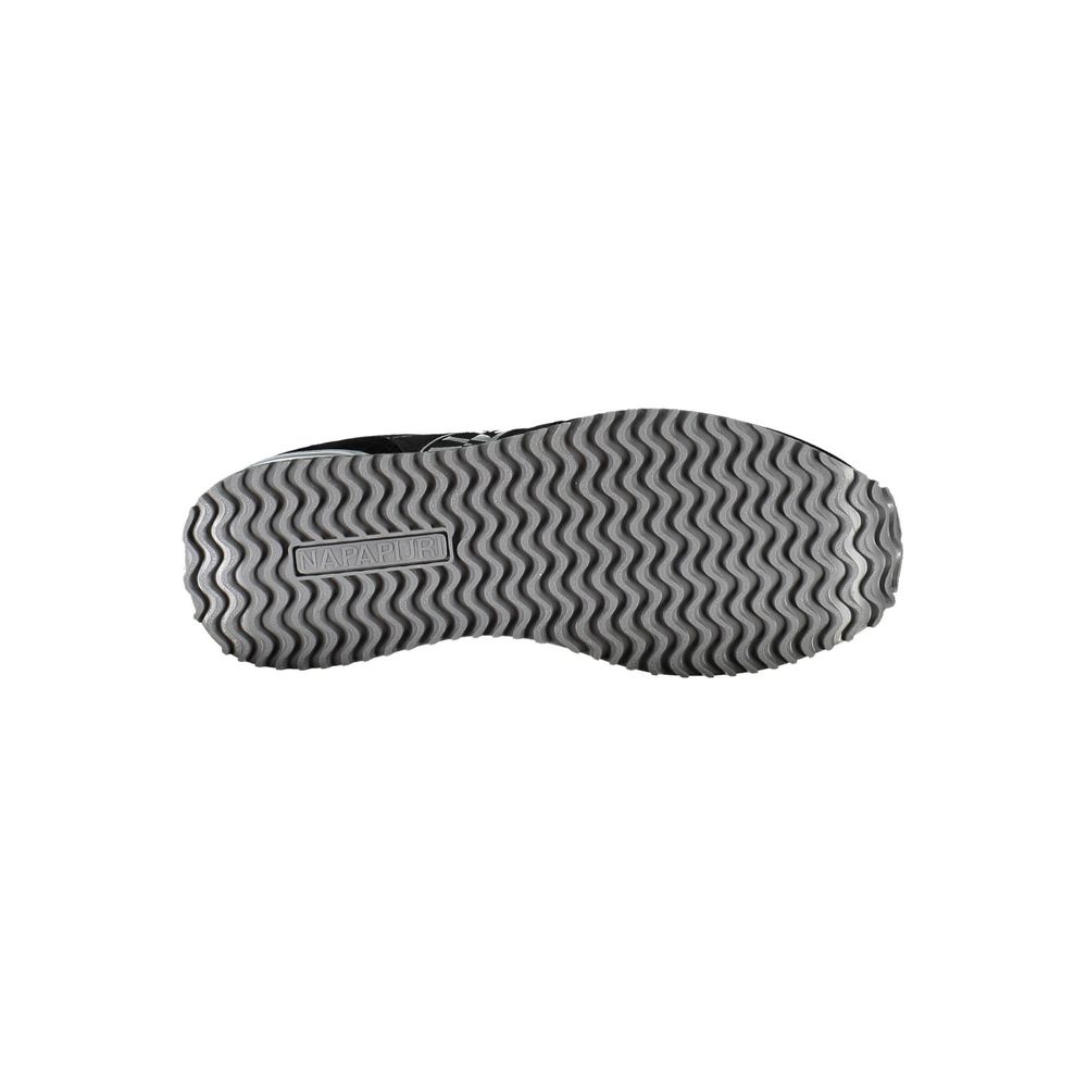 Schwarzer Polyester-Sneaker für Damen