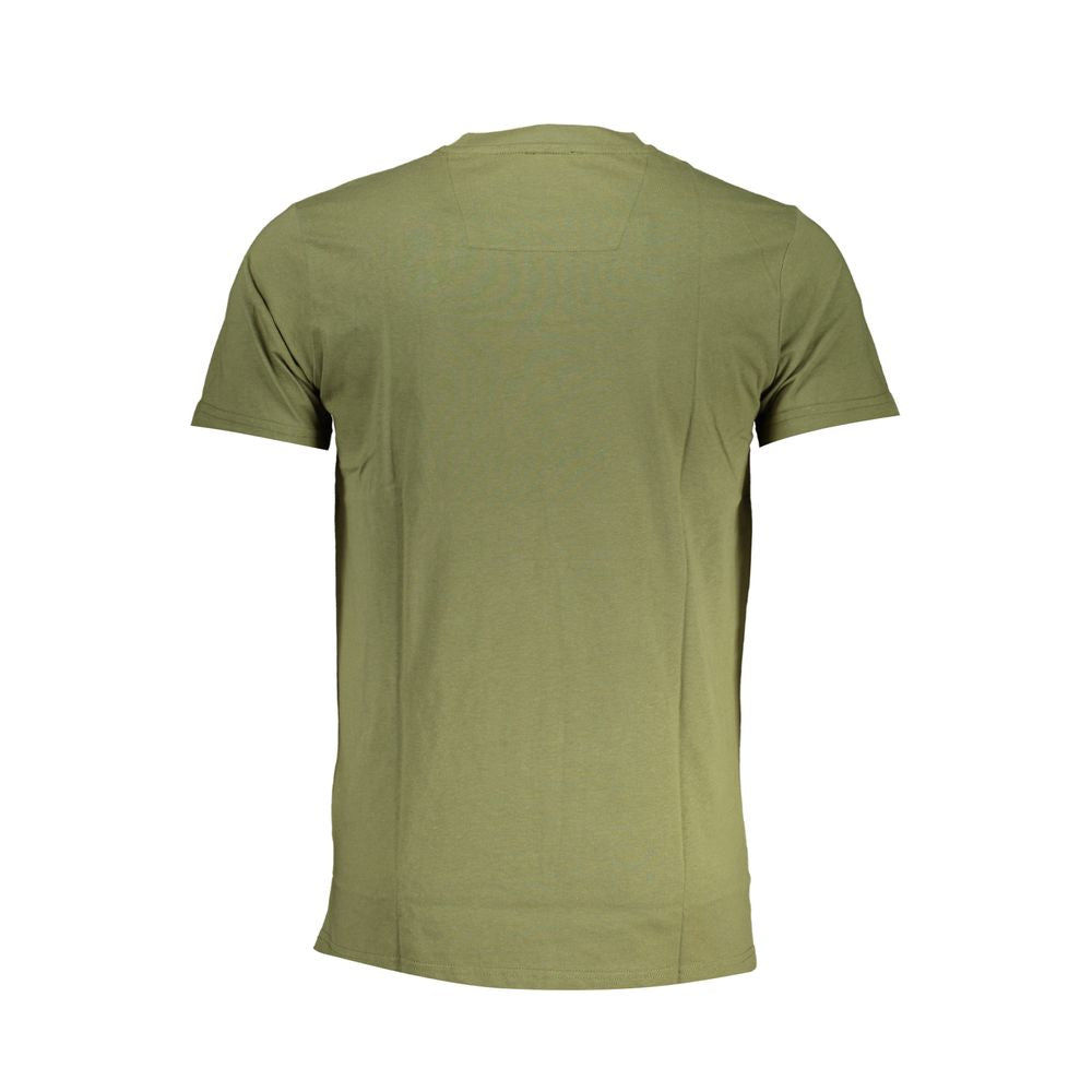 Grünes Baumwoll-T-Shirt