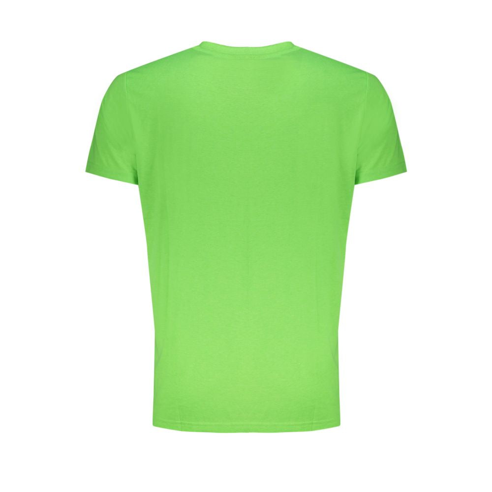 Grünes Baumwoll-T-Shirt