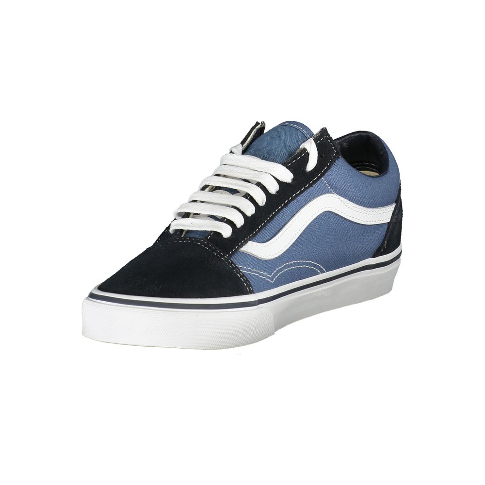 Blaue Leder Herren Sneaker