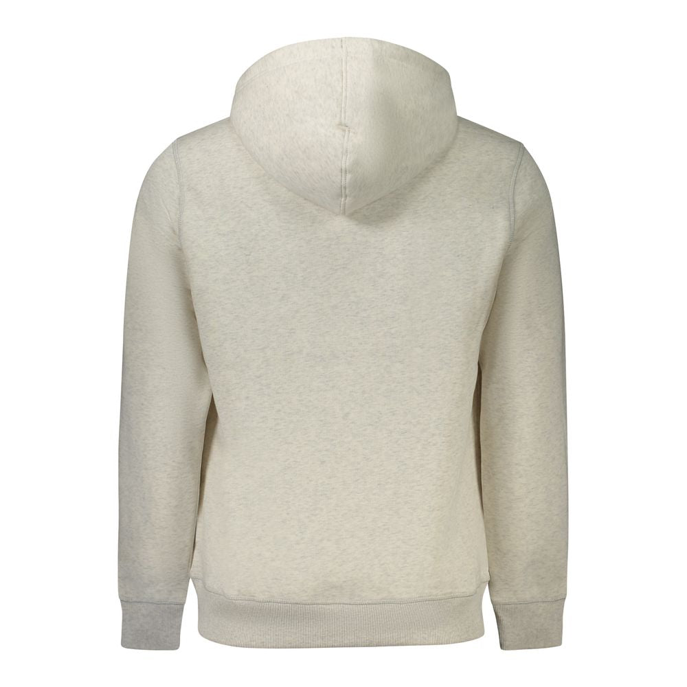 Grauer Baumwollpullover für Herren