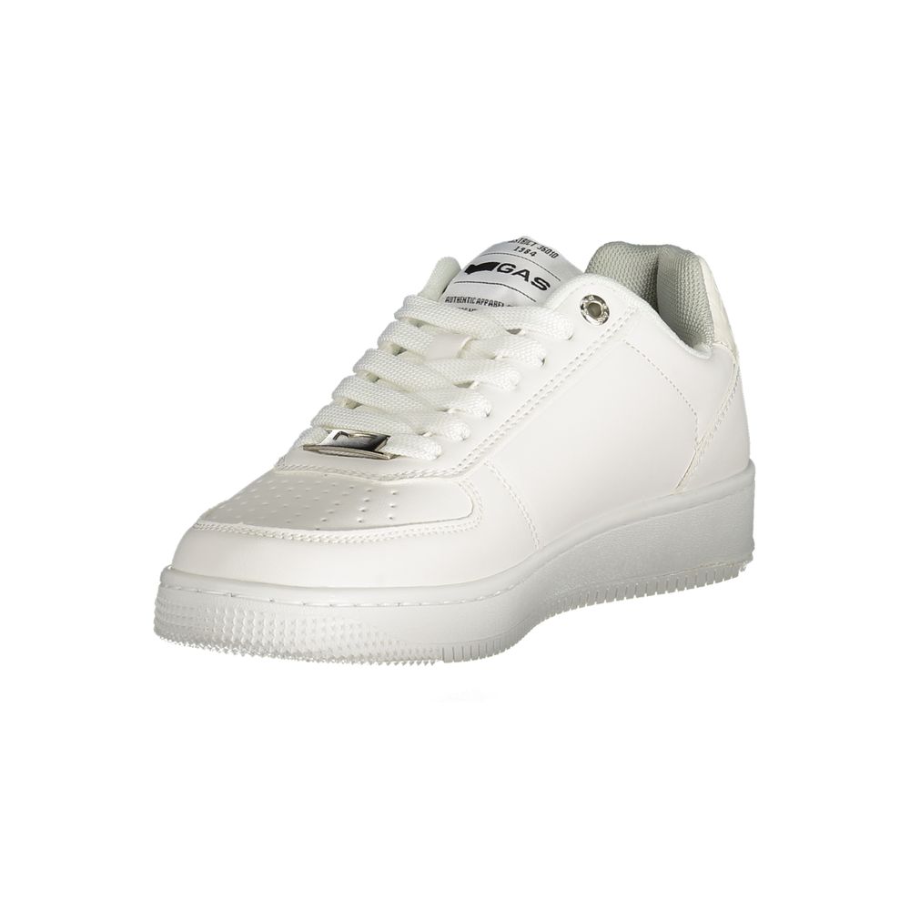 Weiße Polyester Damen Sneaker