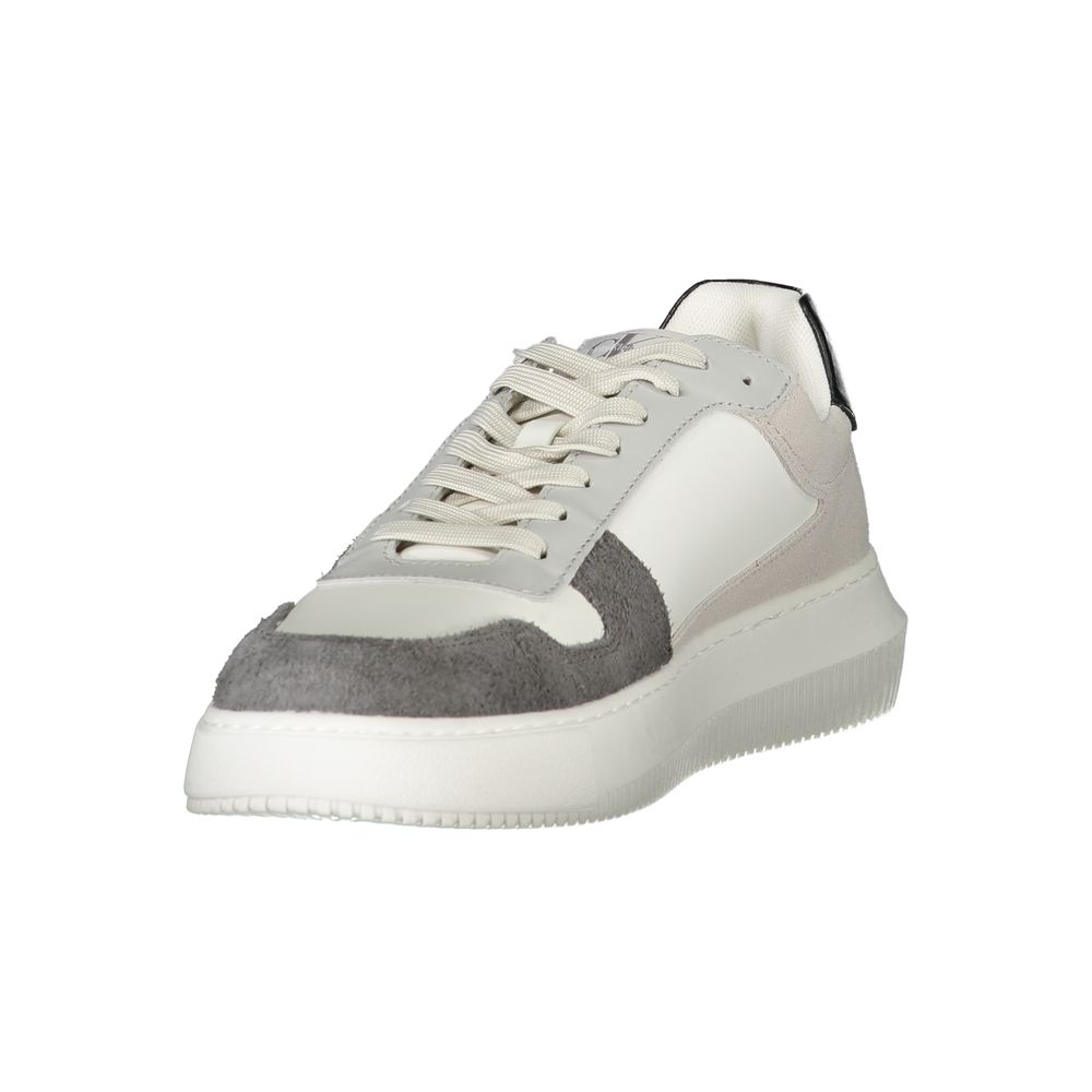 Weißer Polyethylen-Herren-Sneaker