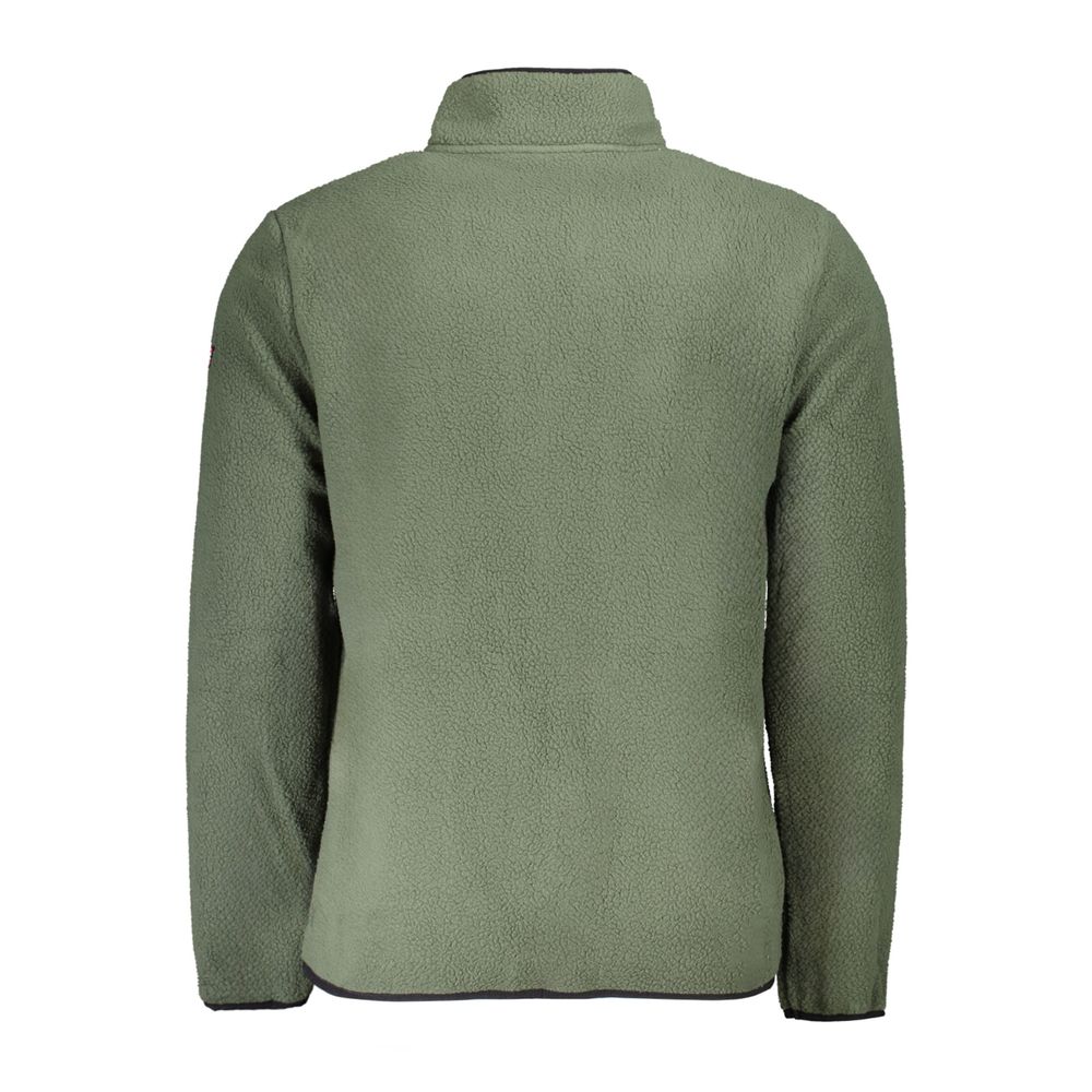Grüner Polyester-Herrenpullover