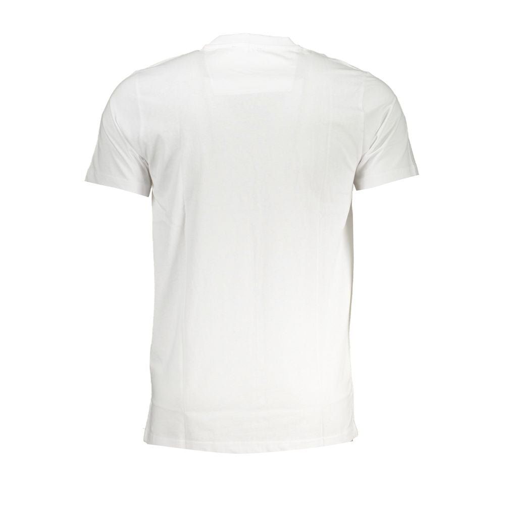 Weißes Baumwoll-T-Shirt