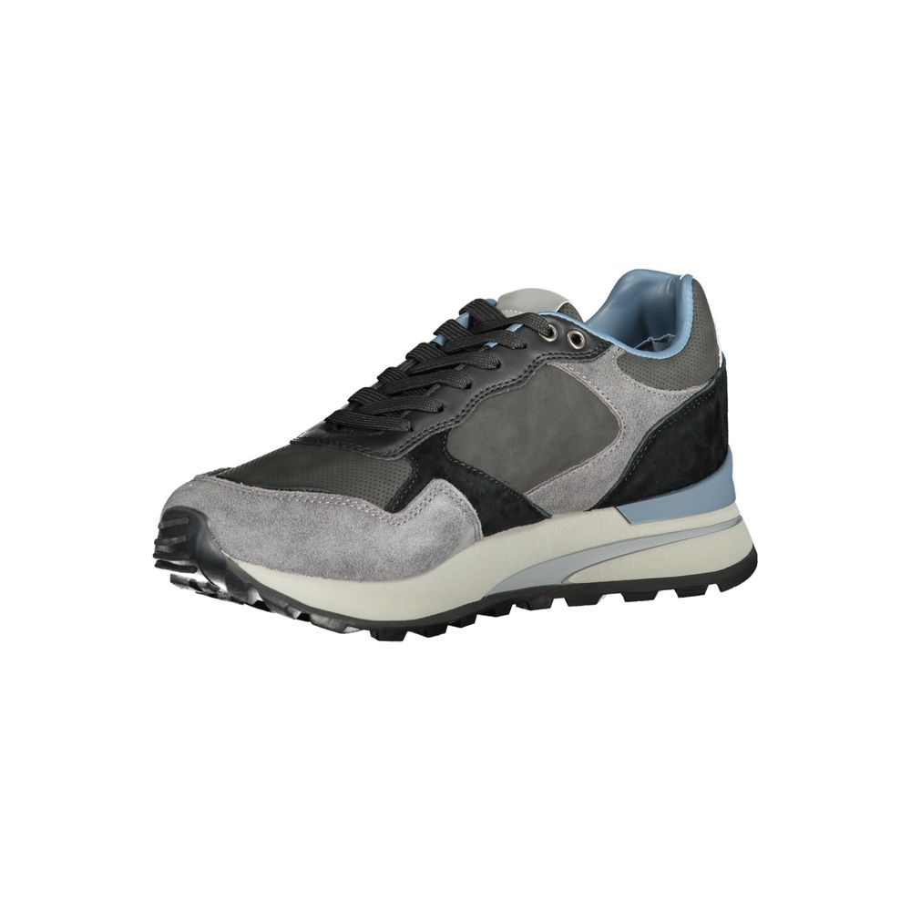 Grauer Polyethylen-Herren-Sneaker