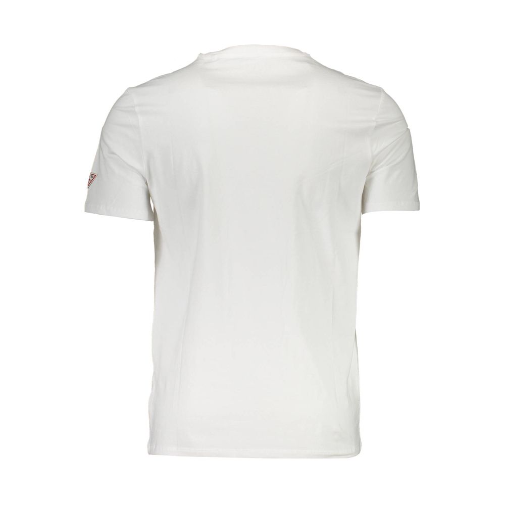 Weißes Herren-T-Shirt aus Baumwolle