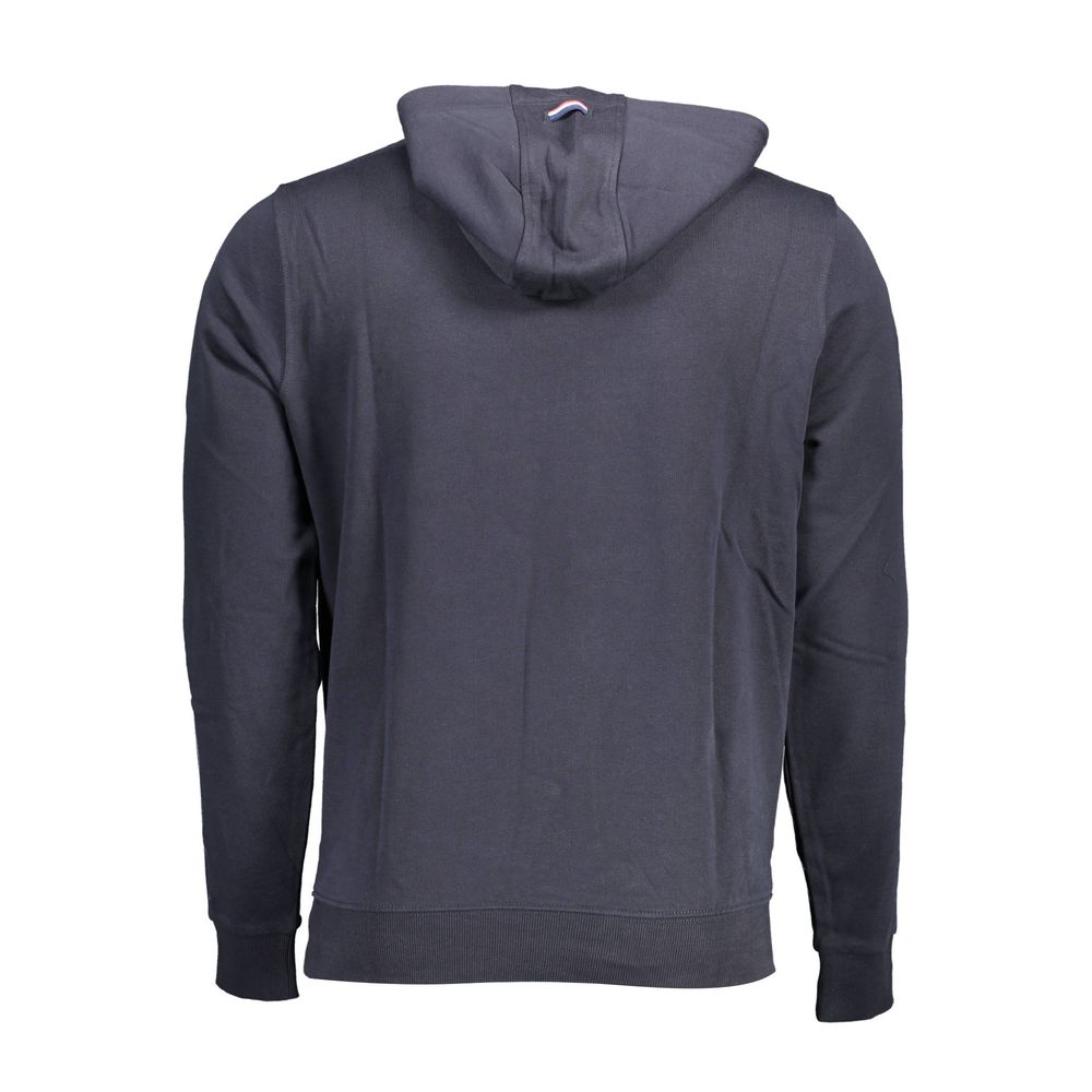 Blauer Baumwollpullover für Herren