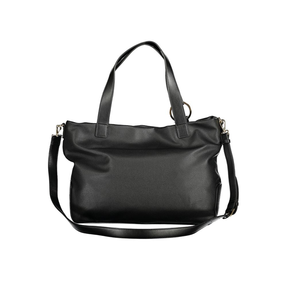 Schwarze Polyethylen Damenhandtasche