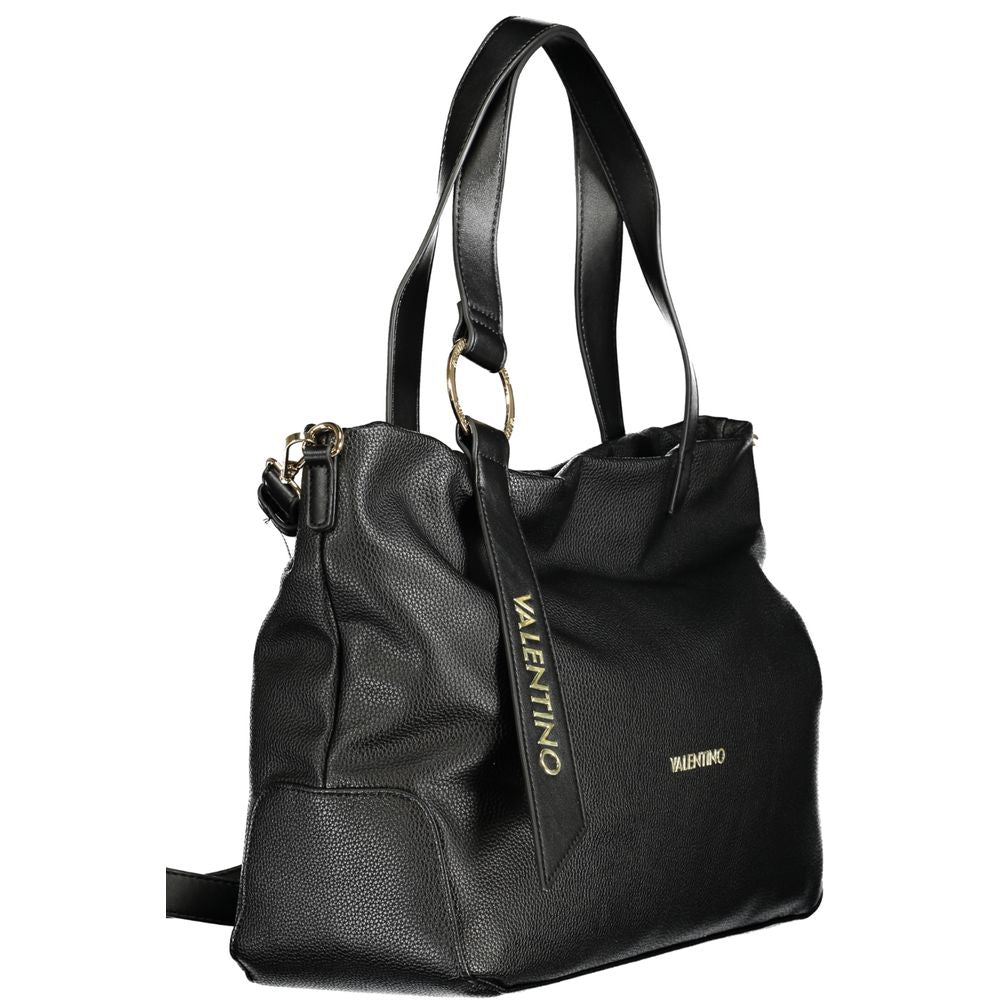 Schwarze Polyethylen Damenhandtasche