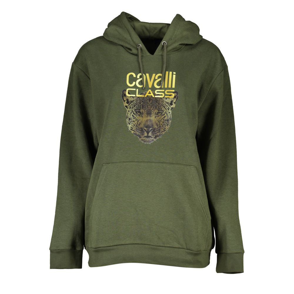 Green Cotton Women Sweater