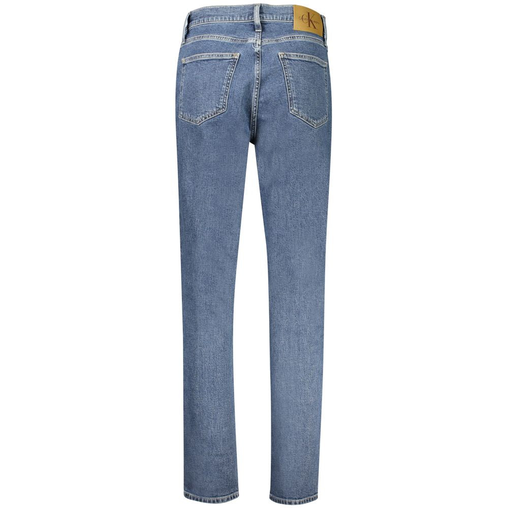 Blaue Baumwolljeans für Damen