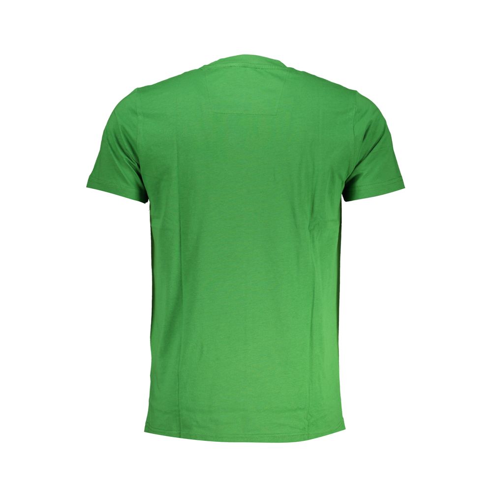 Grünes Baumwoll-T-Shirt