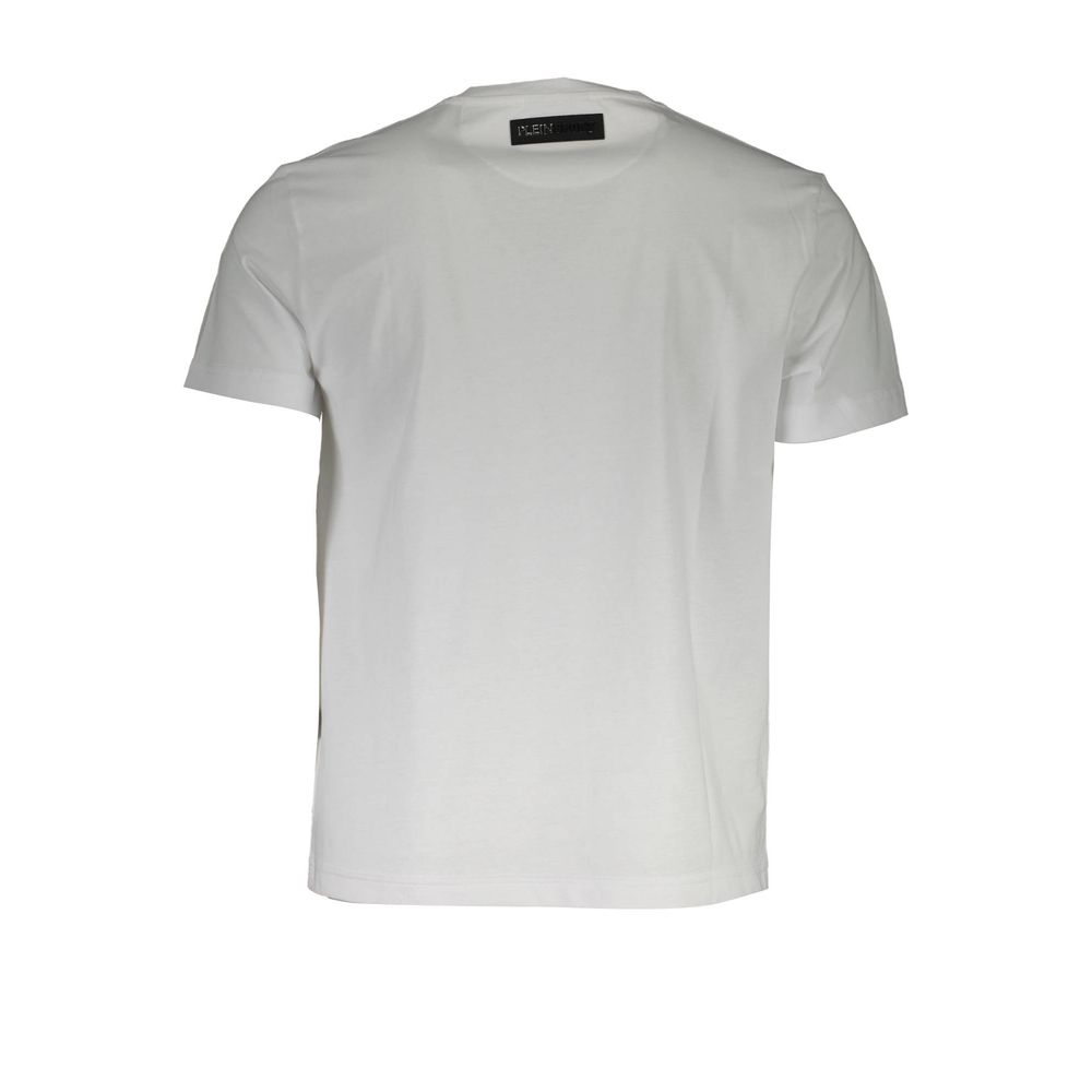 Weißes Herren-T-Shirt aus Baumwolle