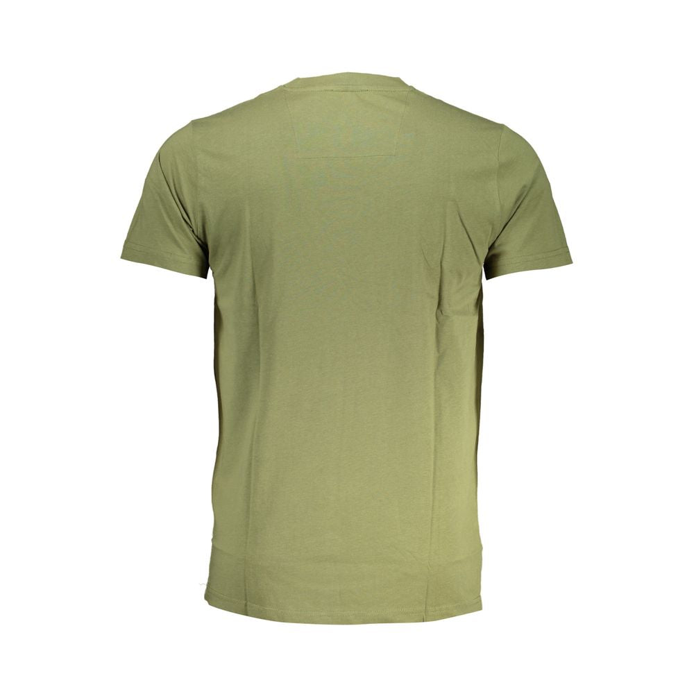 Grünes Baumwoll-T-Shirt