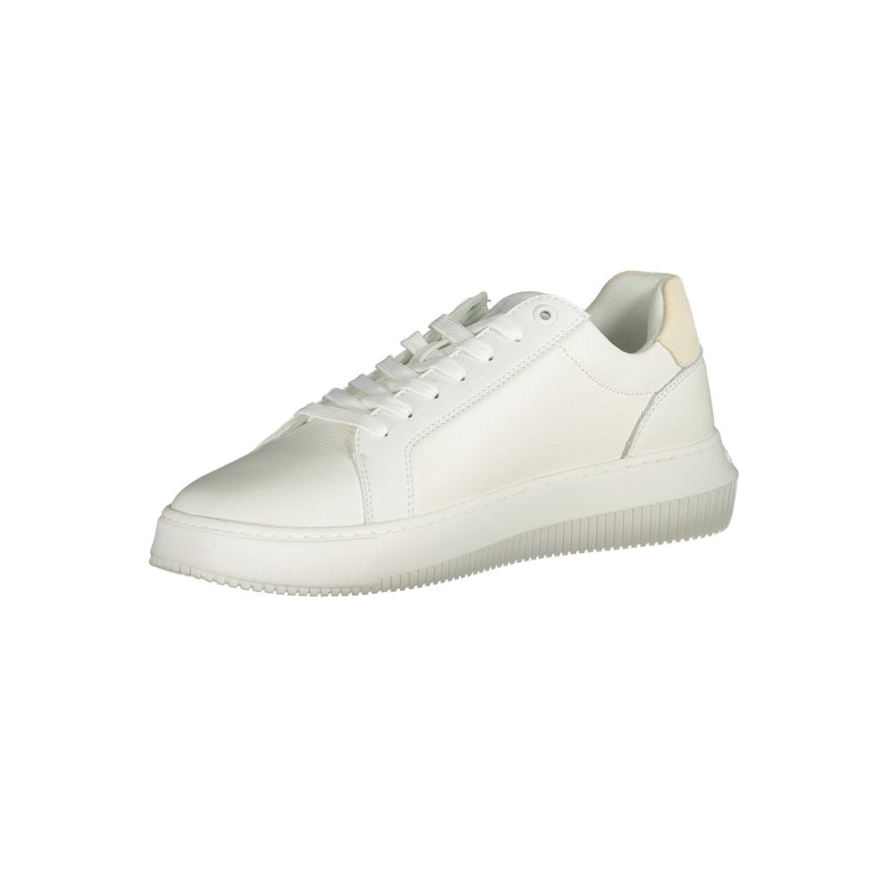 Weißer Polyethylen-Herren-Sneaker