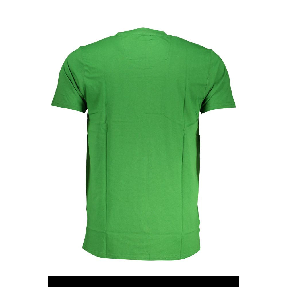 Grünes Baumwoll-T-Shirt