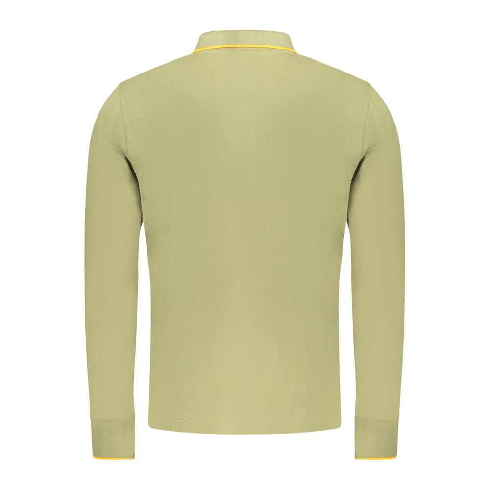 Grünes Poloshirt aus Baumwolle für Herren
