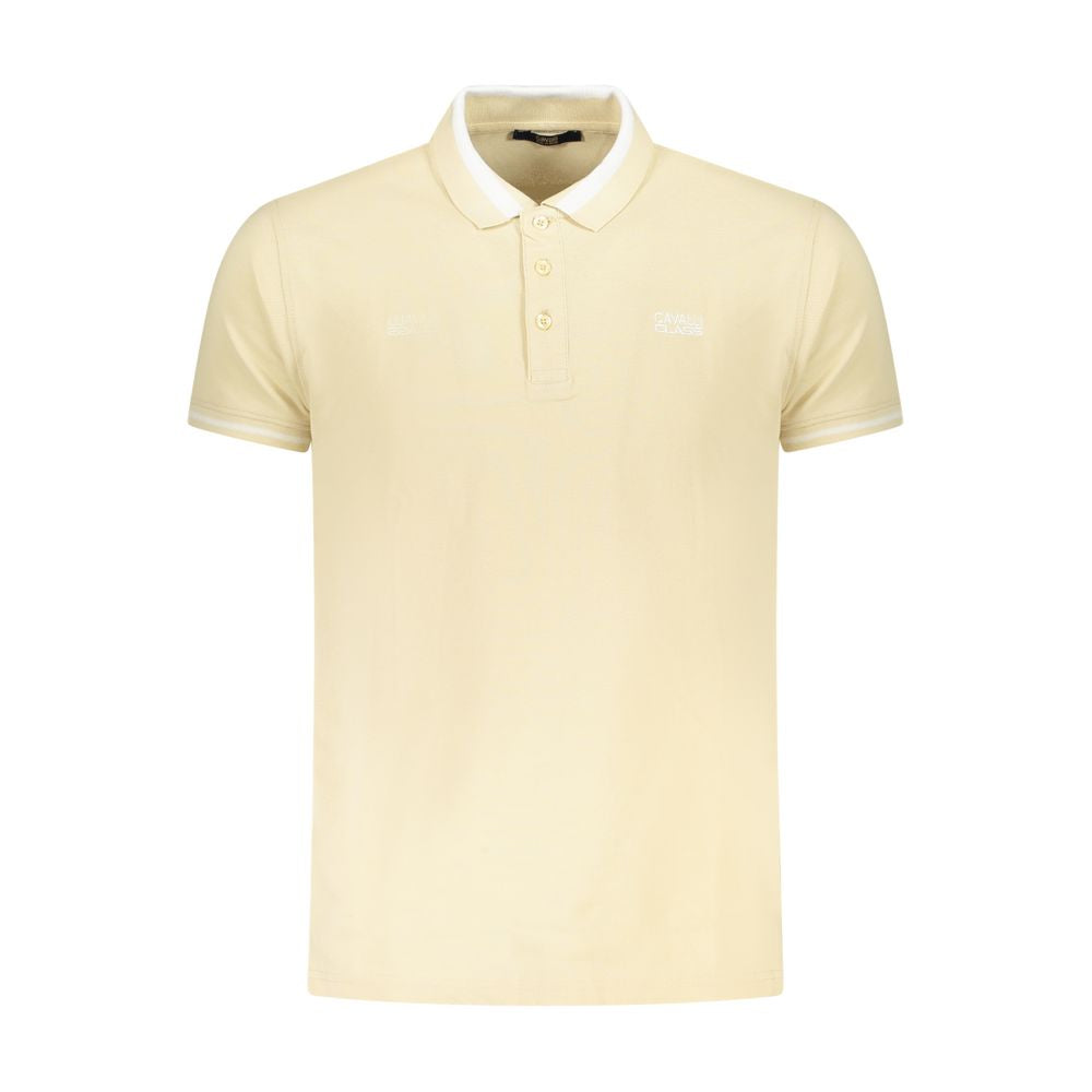 Beiges Poloshirt aus Baumwolle für Herren