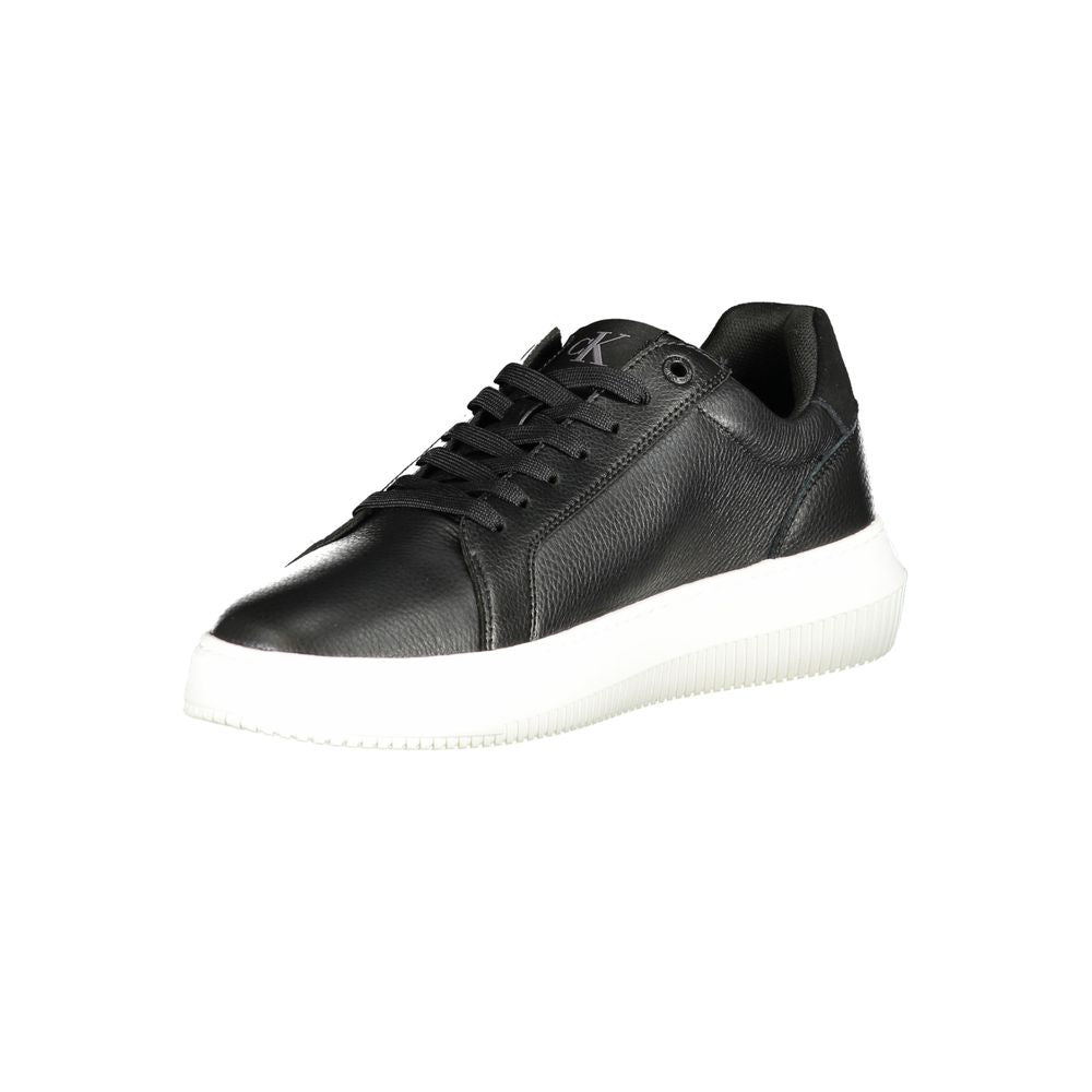 Schwarzer Polyethylen-Herren-Sneaker