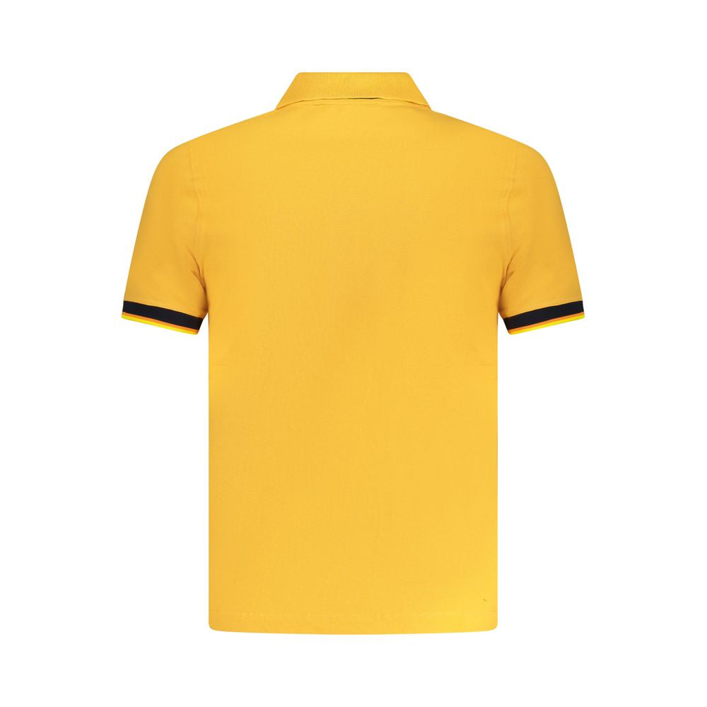 Oranges Poloshirt aus Baumwolle