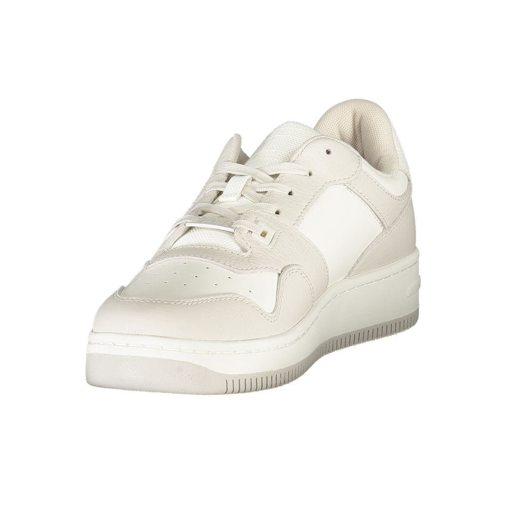 Weiße Leder Herren Sneaker
