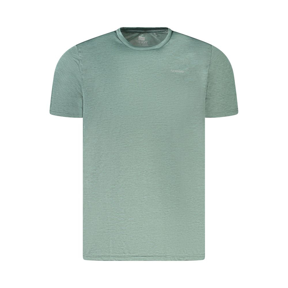 Grünes Polyester-T-Shirt