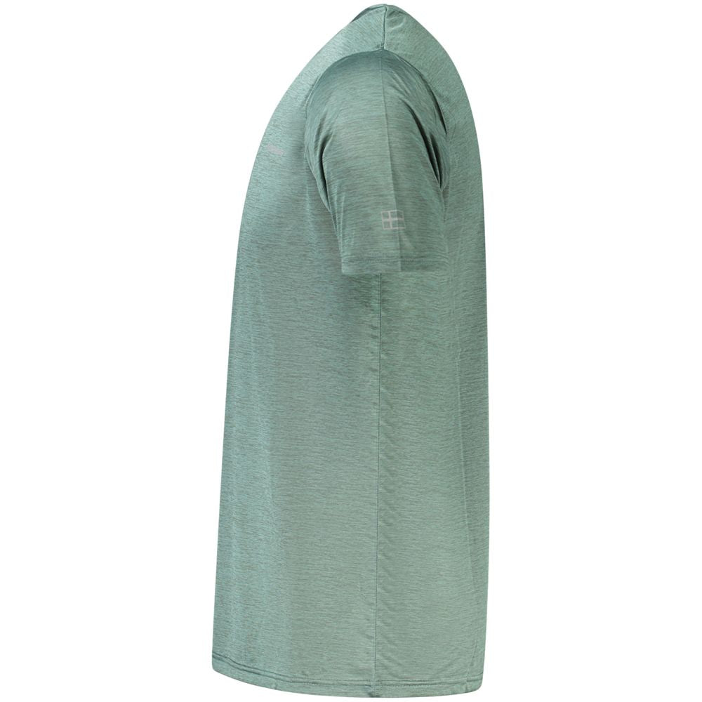 Grünes Polyester-T-Shirt