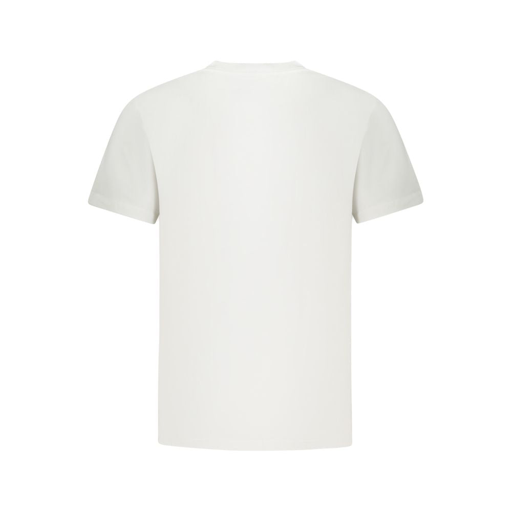 Weißes Baumwoll-T-Shirt