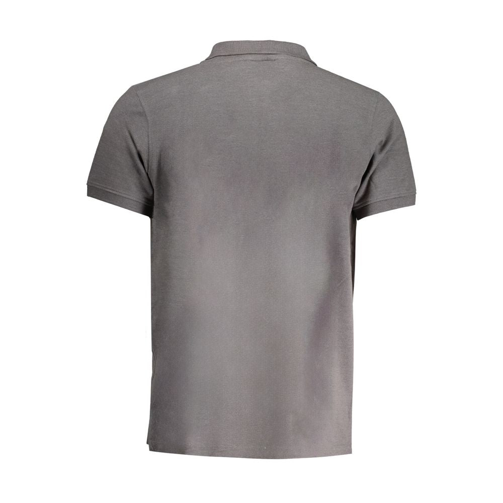 Braunes Poloshirt aus Baumwolle für Herren