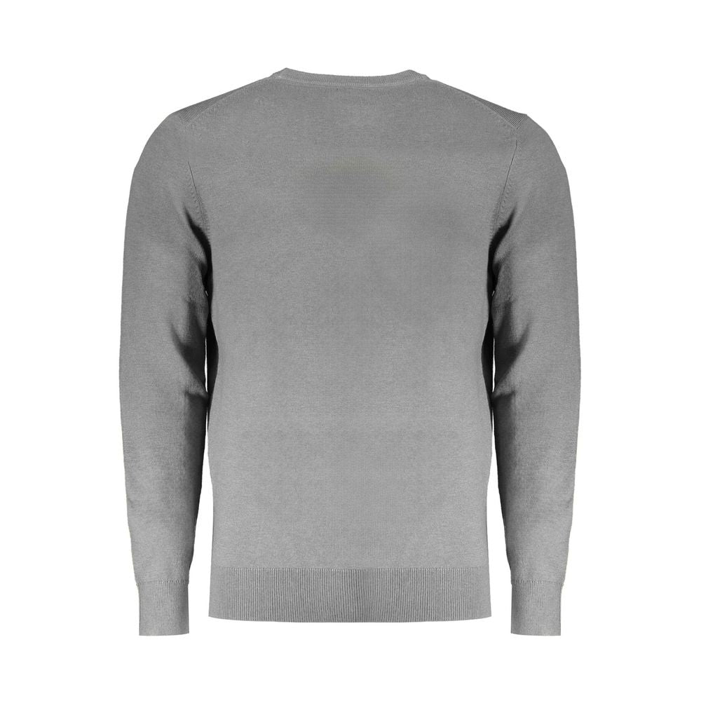Brauner Polyester-Herrenpullover