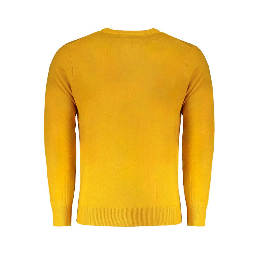 Gelber Wollpullover für Herren