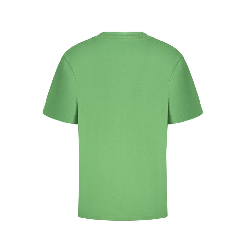 Grünes Baumwoll-T-Shirt