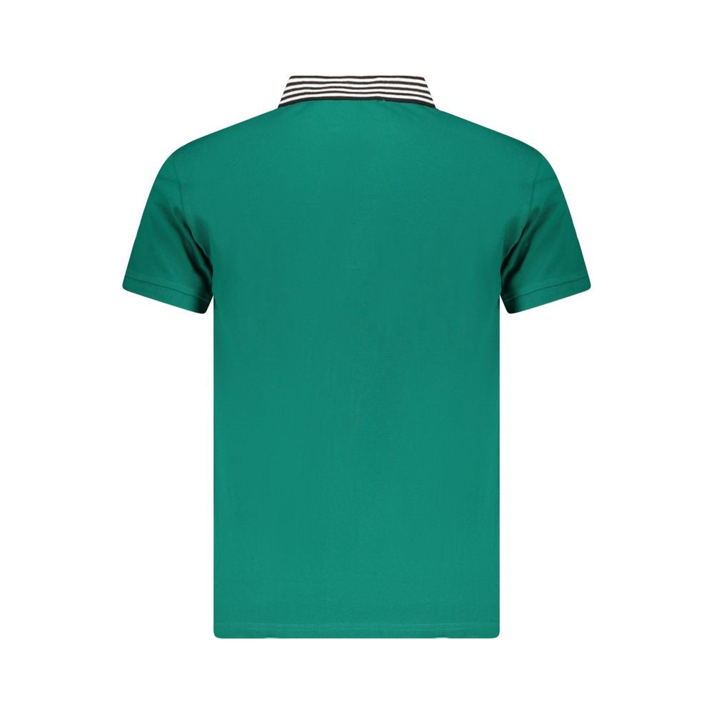 Grünes Poloshirt aus Baumwolle für Herren