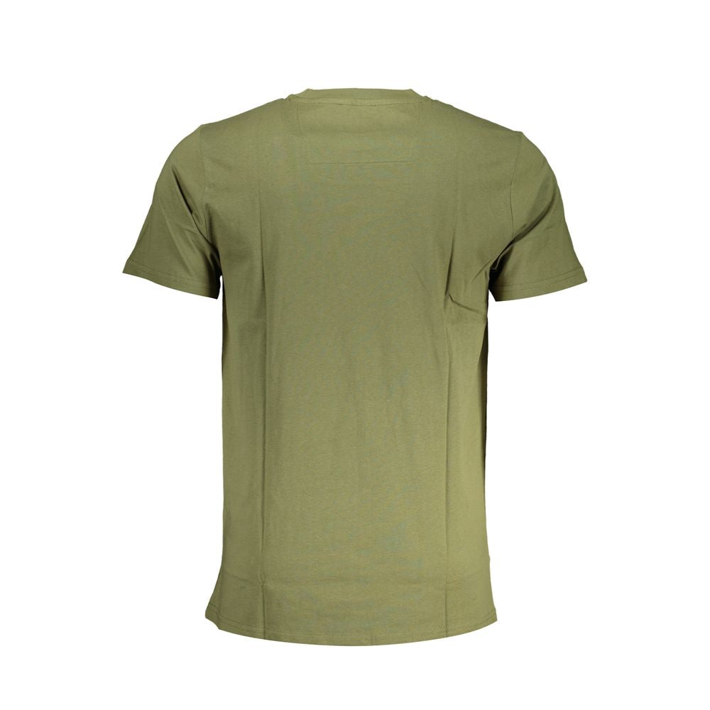 Grünes Baumwoll-T-Shirt