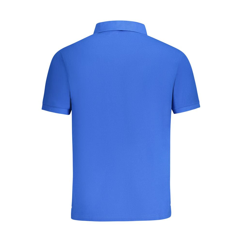 Blaues Poloshirt aus Baumwolle für Herren