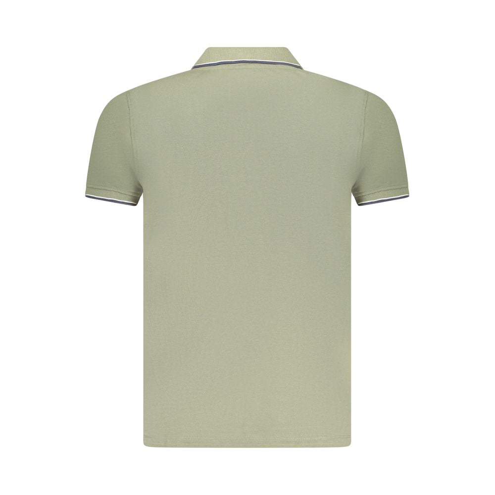 Grünes Poloshirt aus Baumwolle für Herren