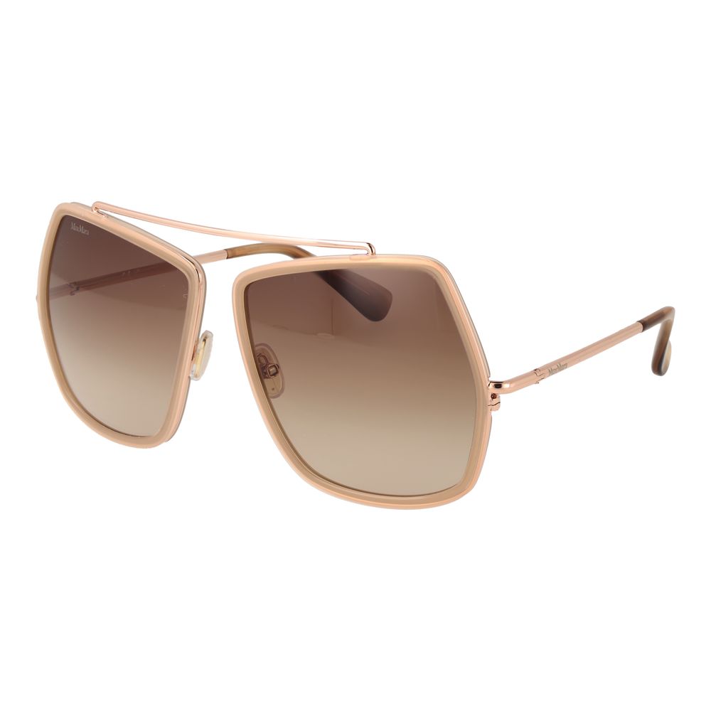 Beige Damen Sonnenbrille